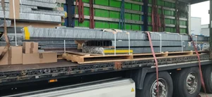 Fantasy Terrasse LKW-Anlieferung mit Aluminiumprofilen für Terrassendach-Bausätze