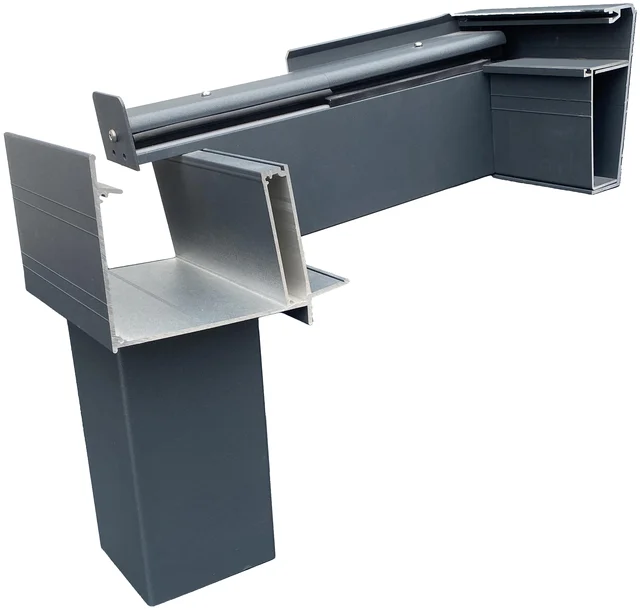 Standard Profil für Aluminium Terrassenüberdachung